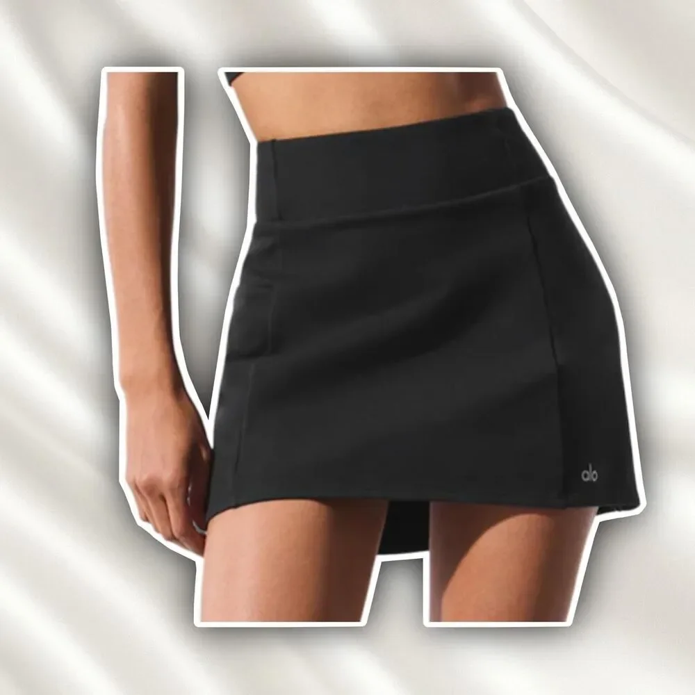 Alo-yoga Women's Black Skirt